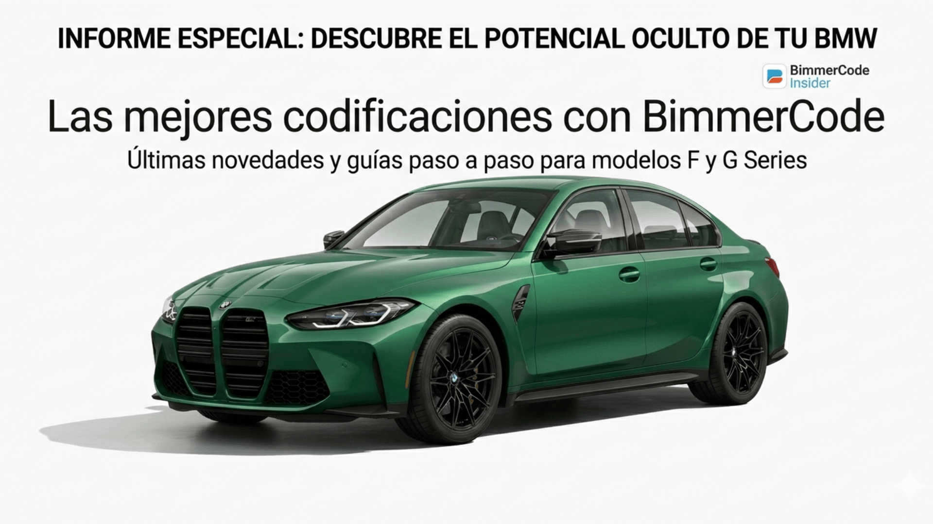 Funciones ocultas que puedes activar con BimmerCode en los BMW más vendidos en España - CodeDrive