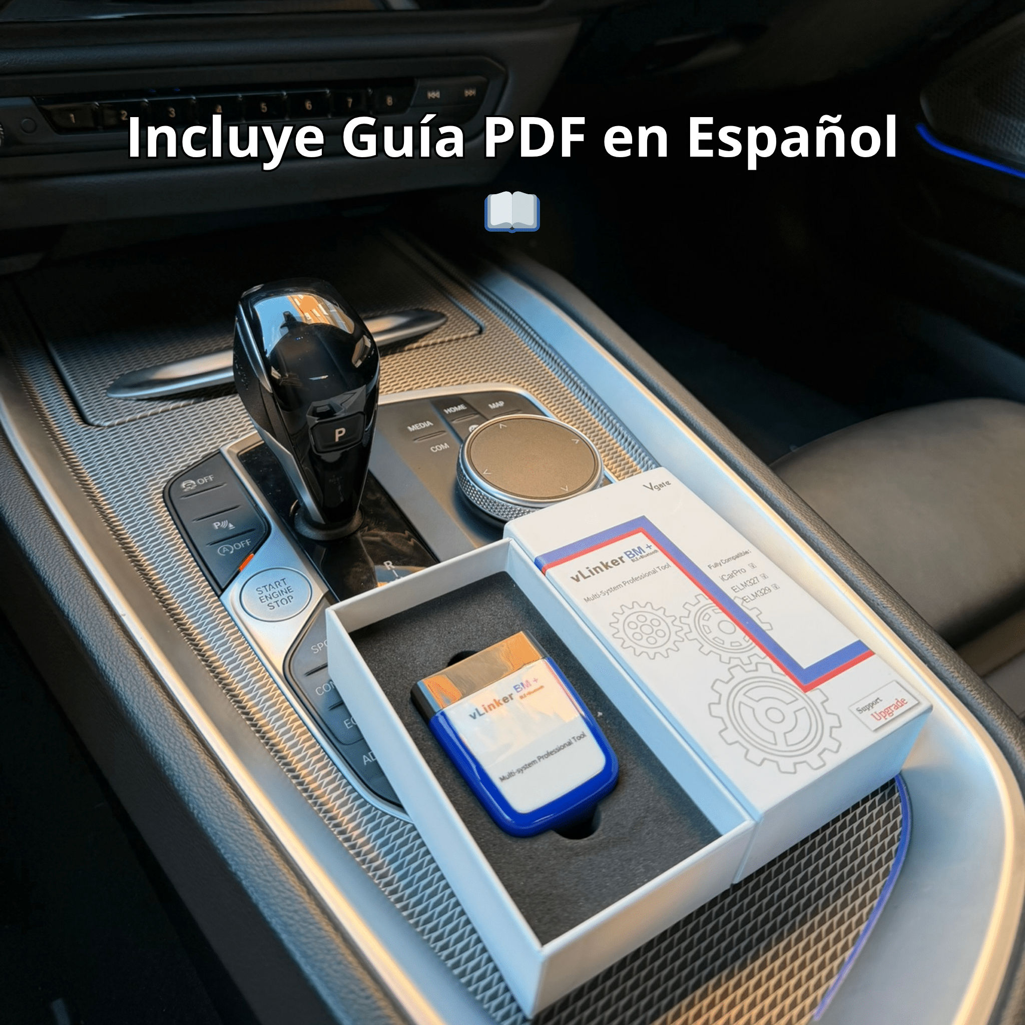 Adaptador OBD2 Bluetooth 4.0 para BimmerCode + Guía Codedrive - CodeDrive