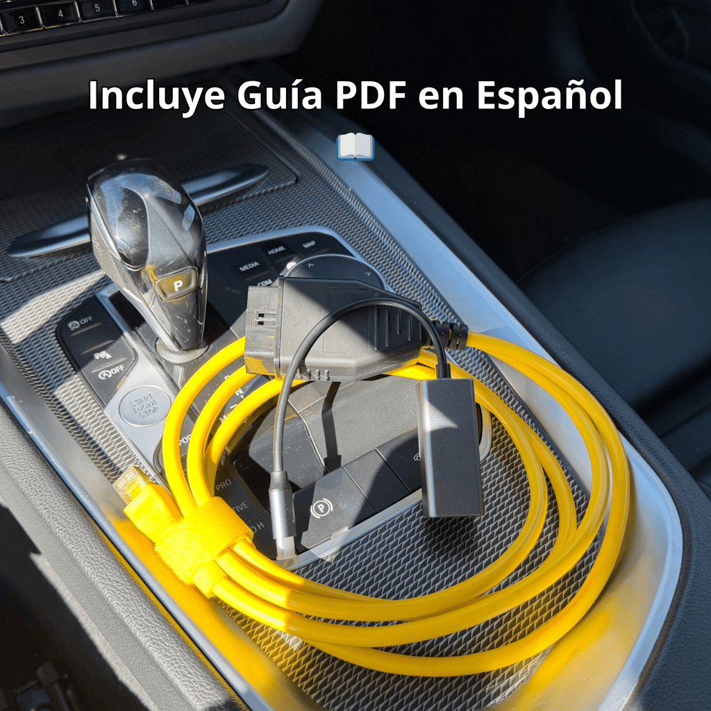 Pack Cable ENET + Adaptador OBD2 para BimmerCode y BMW + Guía Codedrive - CodeDrive