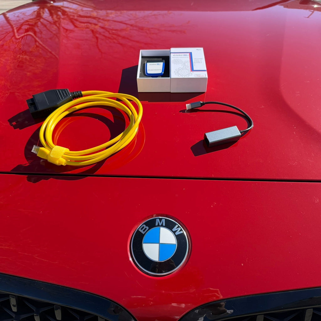 Pack Codedrive — OBD2 Bluetooth + Cable ENET para BimmerCode y BMW + Guía Codedrive - CodeDrive