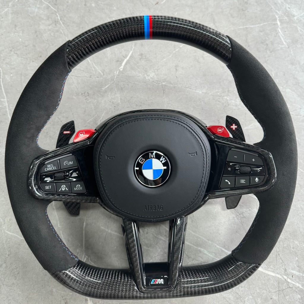 Volante BMW Personalizado | Alcantara · Carbono · Cuero | F & G Series - CodeDrive
