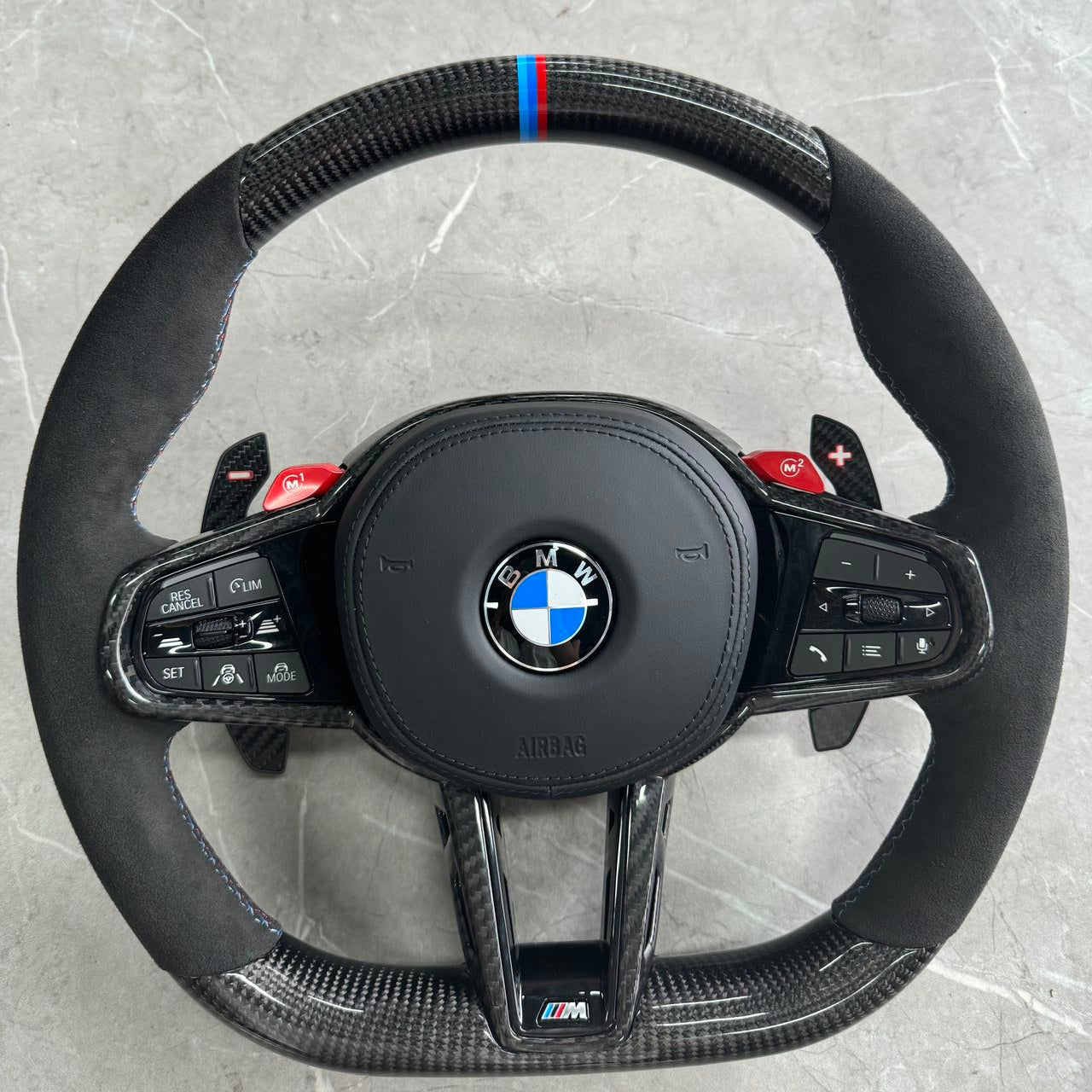 Volante BMW Personalizado | Alcantara · Carbono · Cuero | F & G Series - CodeDrive